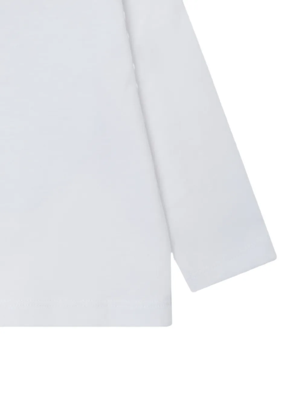 Stella McCartney Kids T-shirt met monsterprint en lange mouwen Wit
