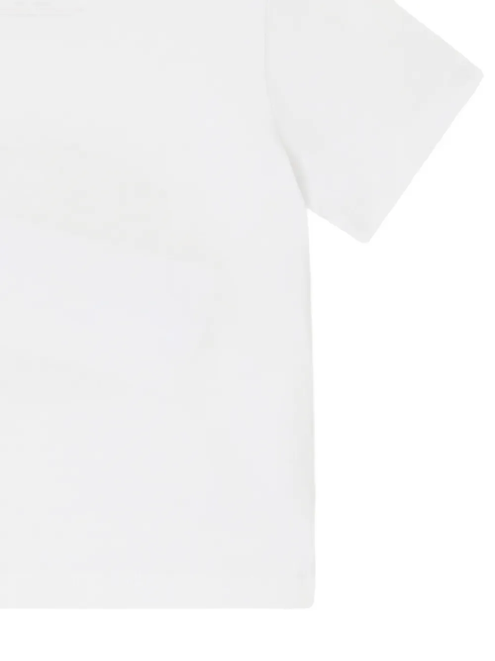 Stella McCartney Kids Rugby Ball T-shirt met grafische print Wit