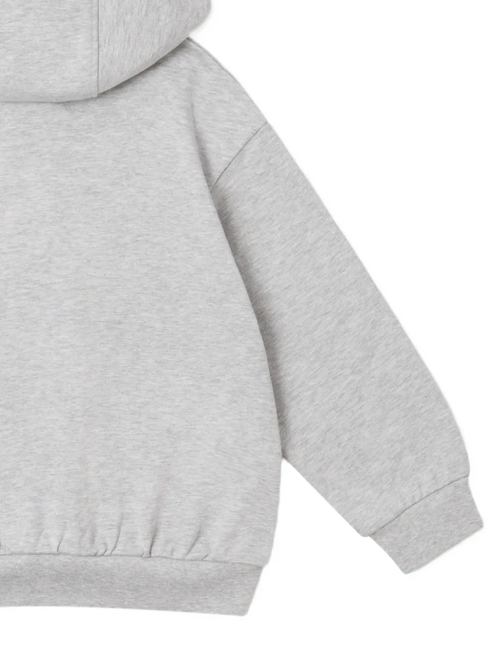 Stella McCartney Kids Hoodie met geborduurd logo Grijs