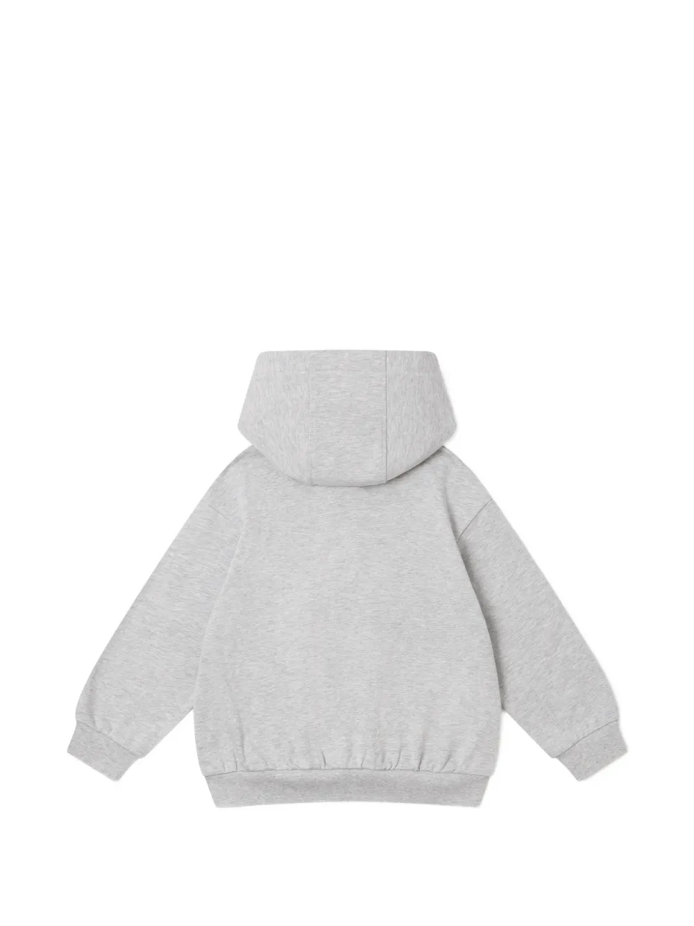 Stella McCartney Kids Hoodie met geborduurd logo Grijs