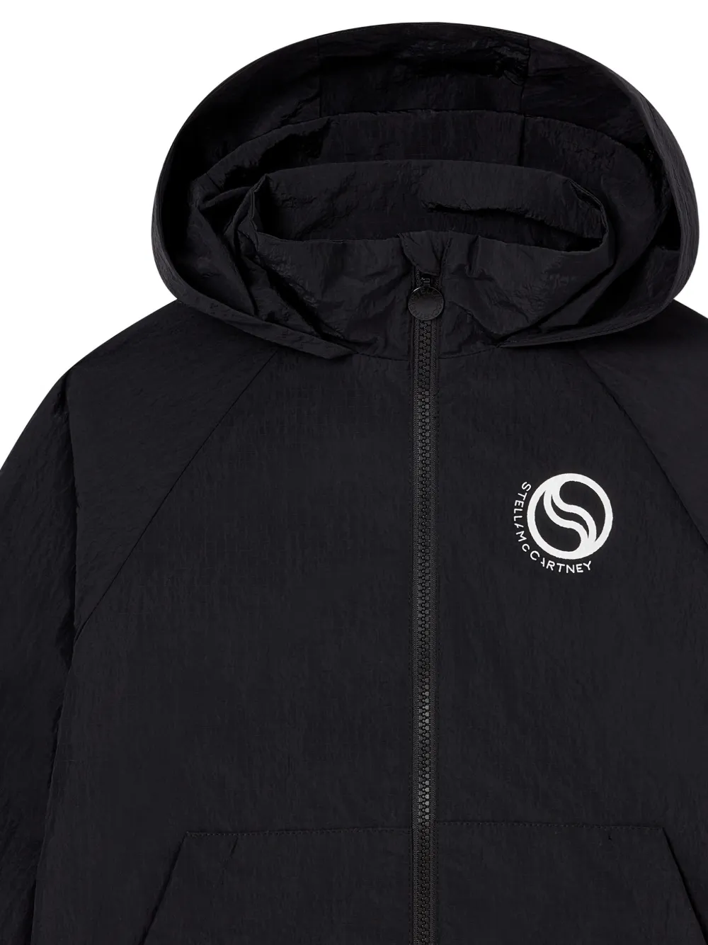 Stella McCartney Kids Jack met capuchon Zwart