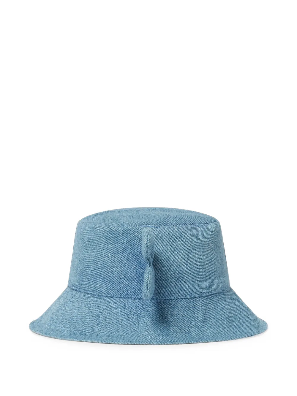 Stella McCartney Kids Denim vissershoed met oog-patch Blauw