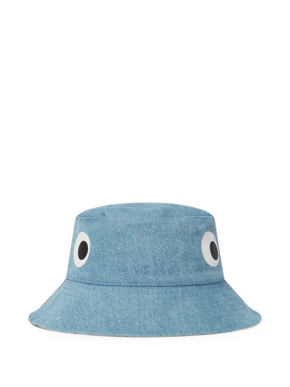 Stella McCartney Kids eye-patch denim bucket hat - Blu