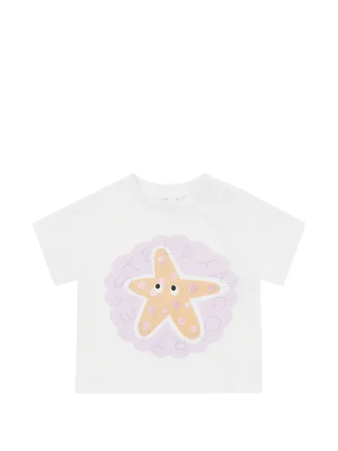 Stella McCartney Kids starfish-print T-shirt