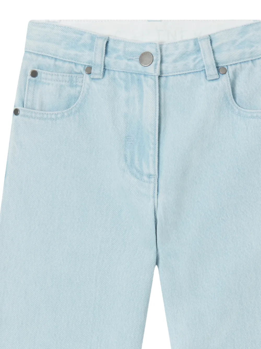 Stella McCartney Kids Straight broek Blauw