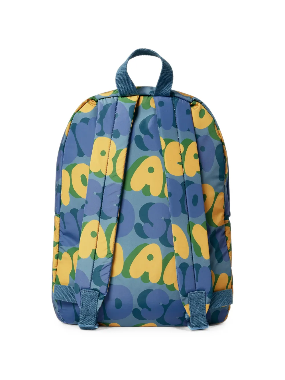 Stella McCartney Kids Rugzak met logoprint Blauw