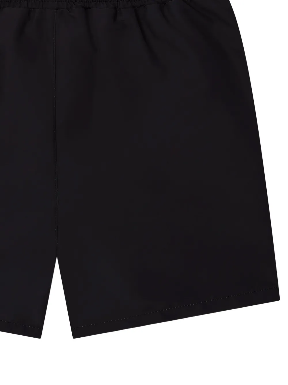 Stella McCartney Kids Zwembroek met logoprint en trekkoord Zwart