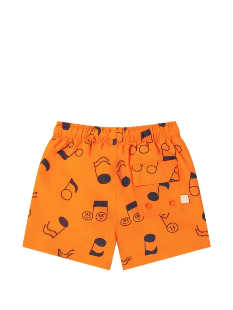 Stella McCartney Kids graphic-print swim shorts