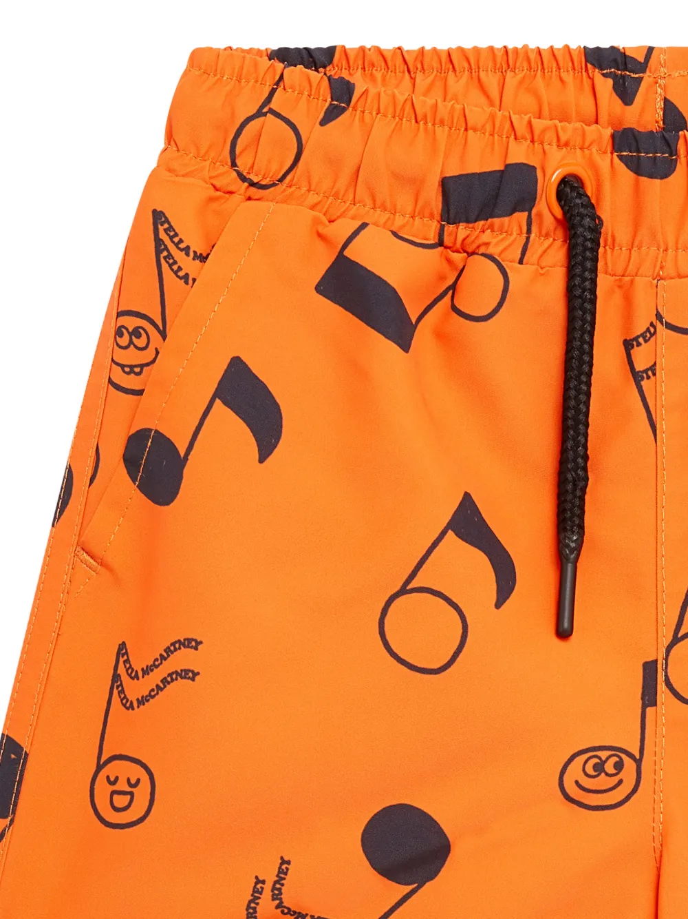 Stella McCartney Kids Zwembroek met print Oranje