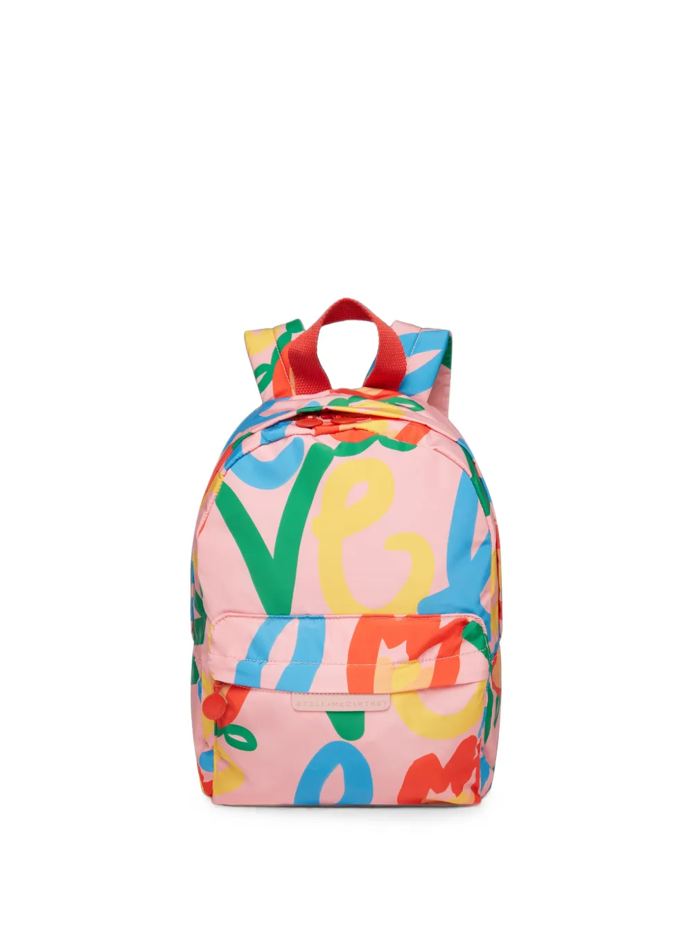 Stella McCartney Kids Love-motif backpack - Rosa
