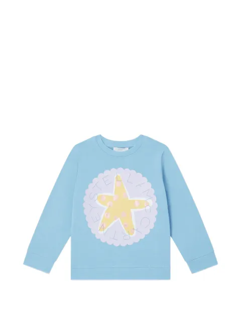 Stella McCartney Kids sweatshirt med søstjernetryk