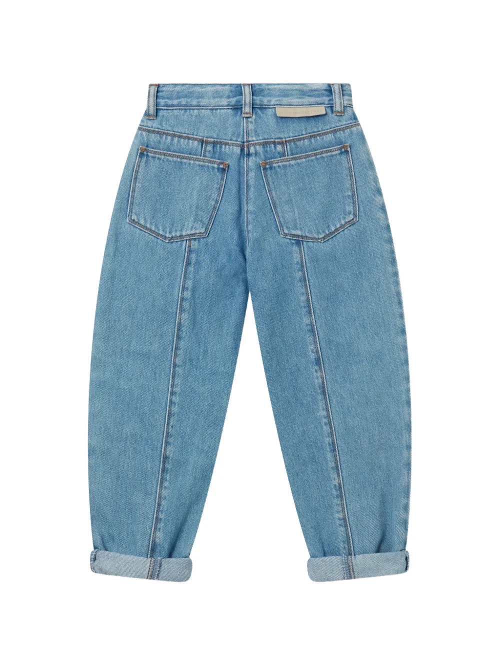Stella McCartney Kids Jeans met ster-patchwork Blauw