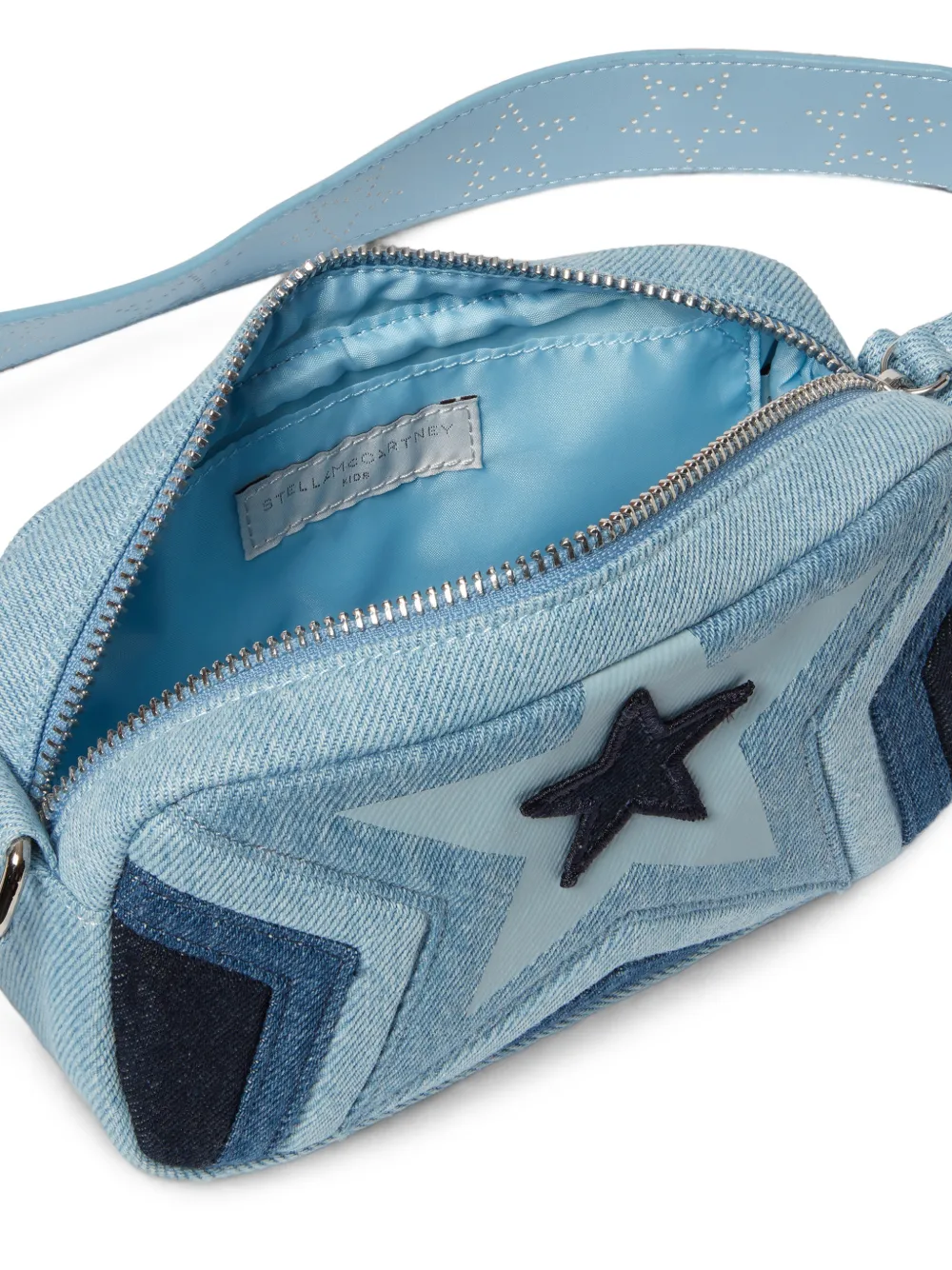 Stella McCartney Kids Cameratas met ster-patchwork Blauw
