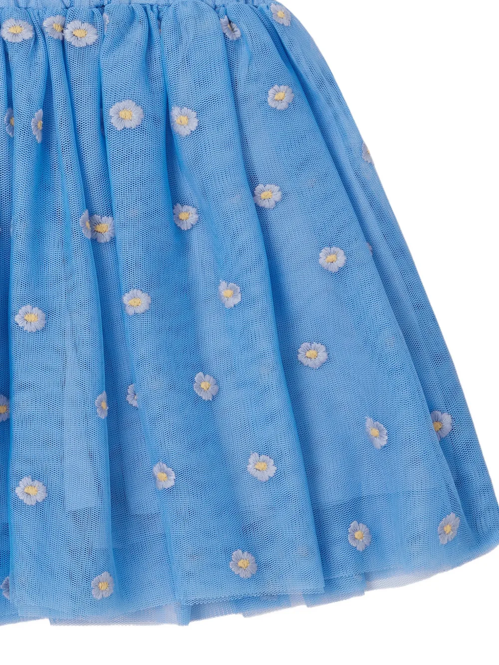 Stella McCartney Kids Tulen rok met borduurwerk Blauw