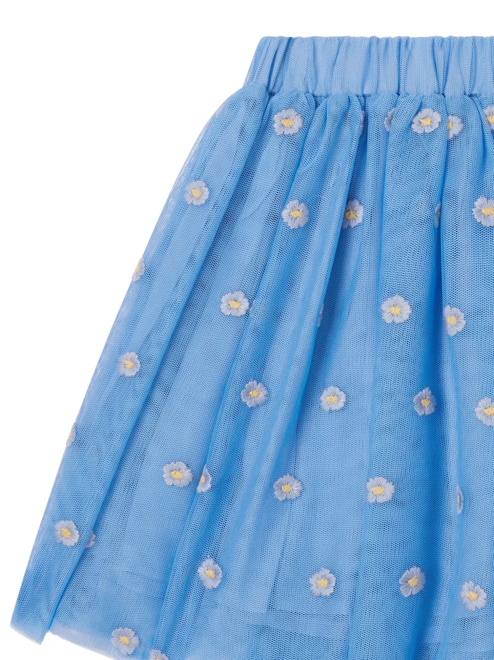 Stella McCartney Kids Tulen rok met borduurwerk Blauw