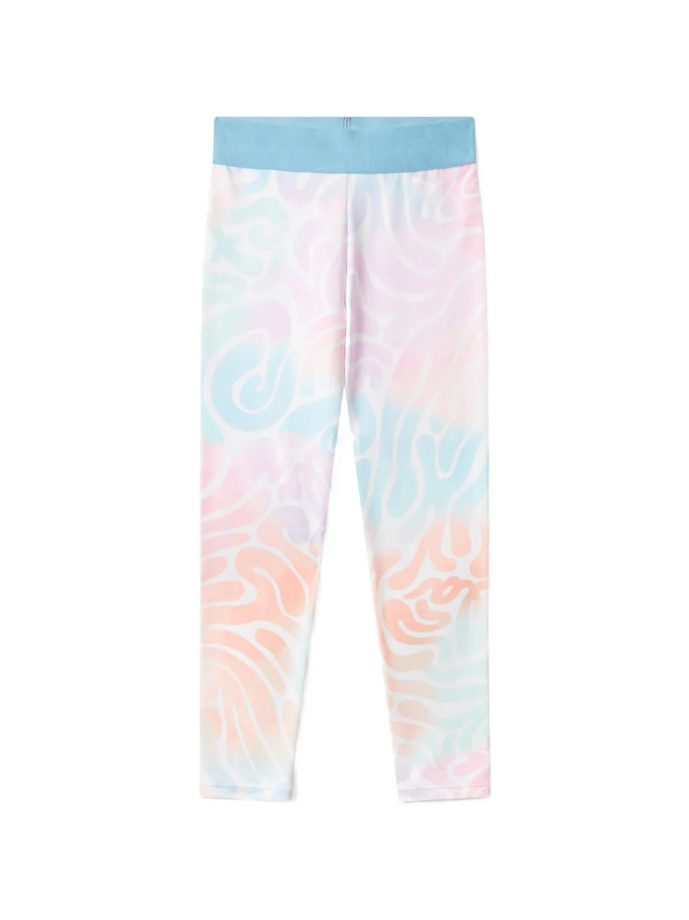Stella McCartney Kids abstract-print leggings - Blu