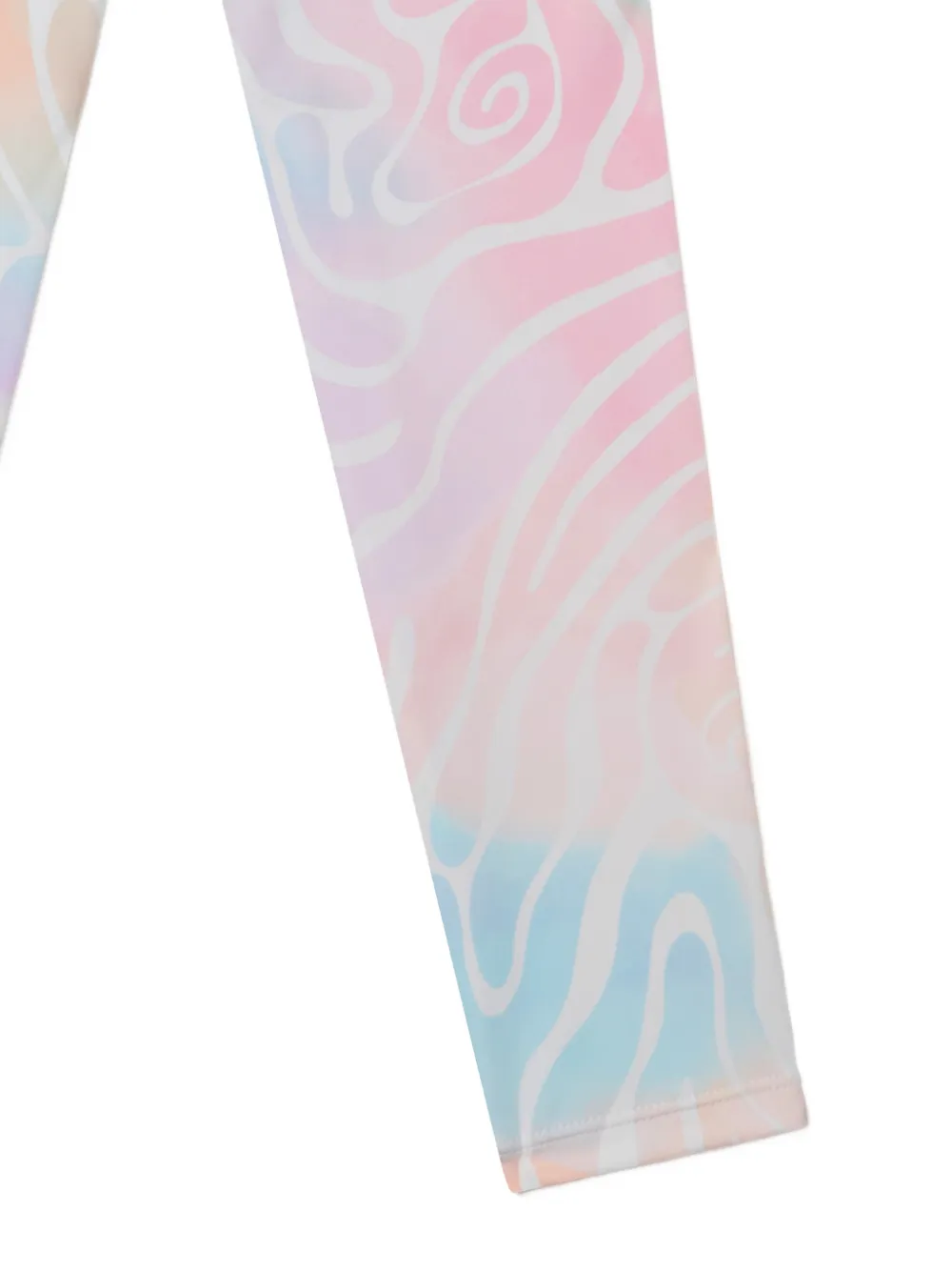 Stella McCartney Kids Legging met abstracte print Blauw