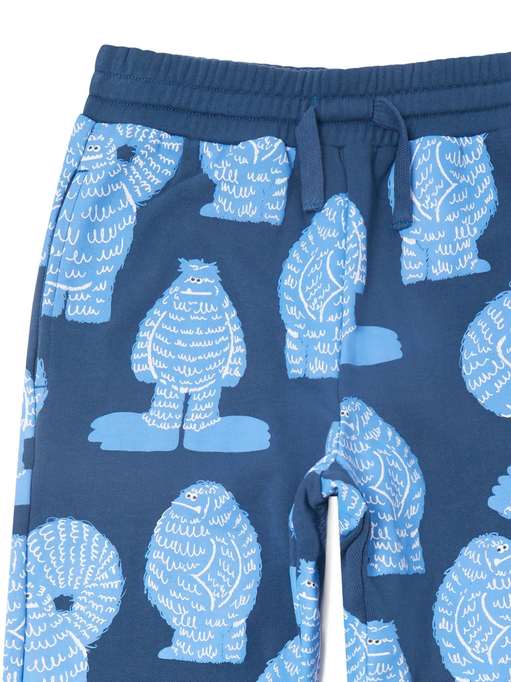 Stella McCartney Kids Trainingsbroek met print Blauw