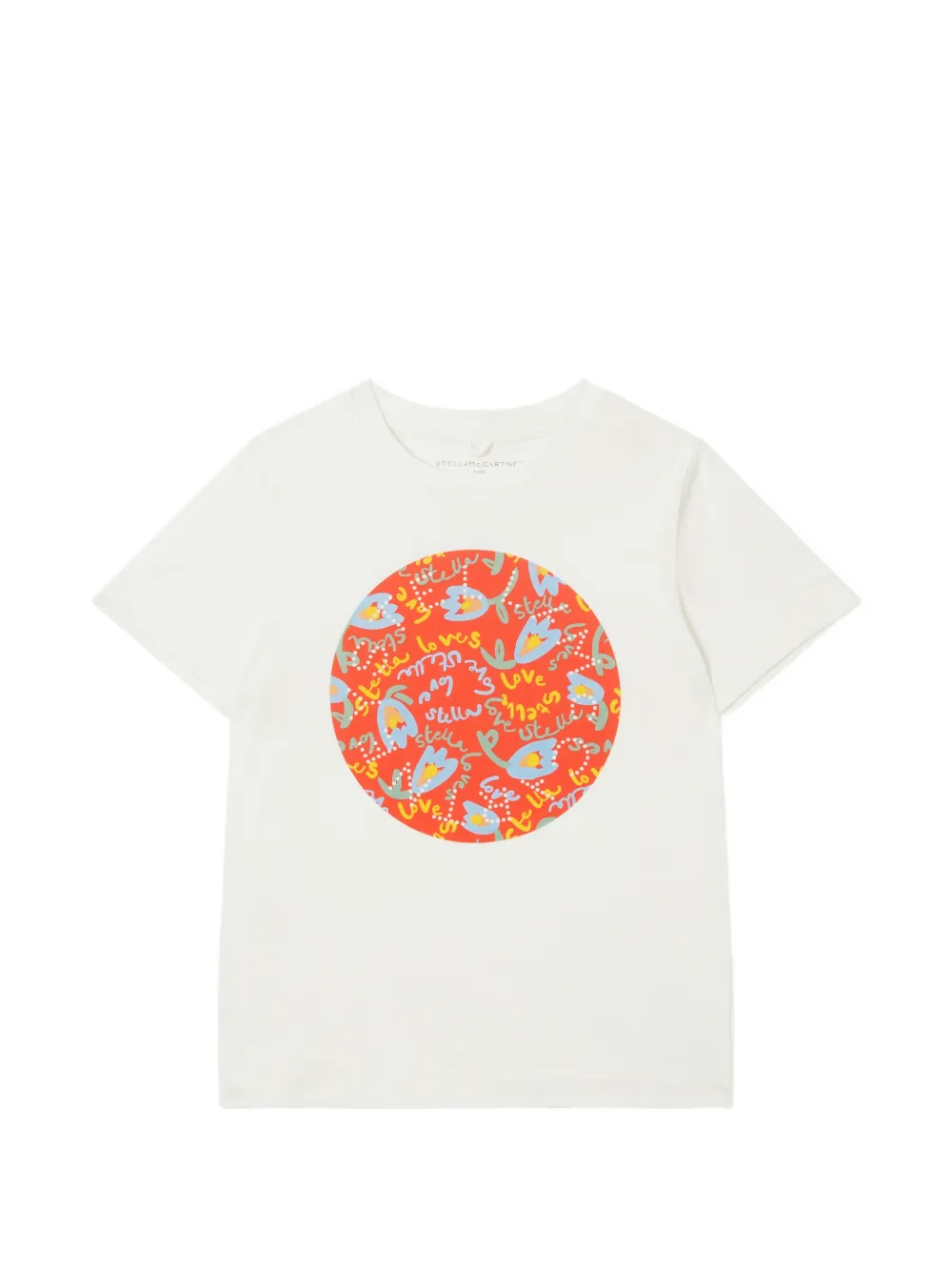 Stella McCartney Kids graphic-print T-shirt - Bianco