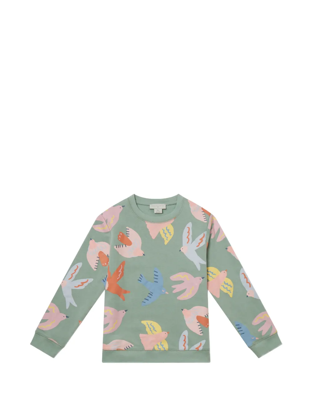 Stella McCartney Kids dove-print sweatshirt - Verde
