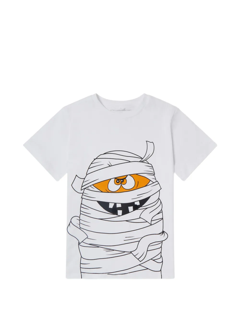 Stella McCartney Kids Zombie-print T-shirt - Bianco