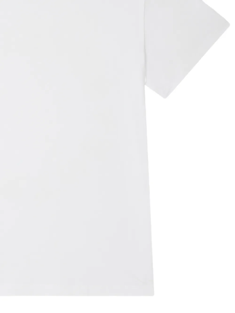 Stella McCartney Kids T-shirt met geborduurd logo Wit