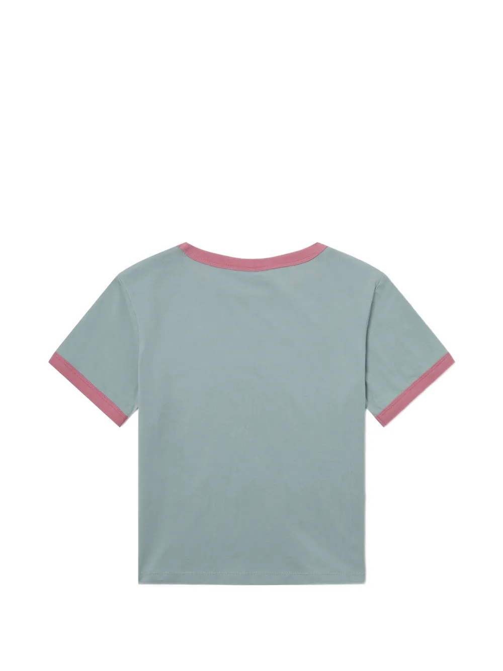 Stella McCartney Kids T-shirt met logoprint en vogelpatroon Groen