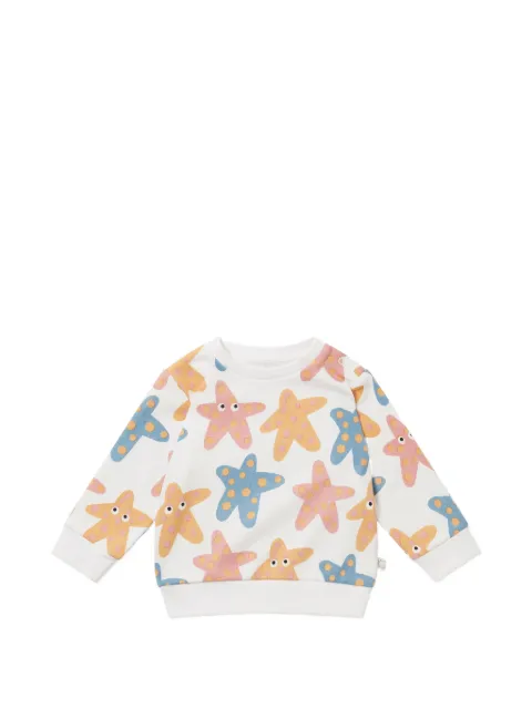 Stella McCartney Kids starfish-print sweatshirt