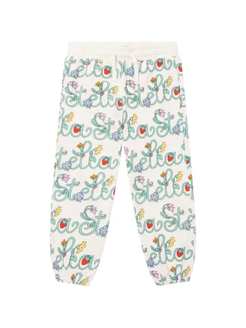Stella McCartney Kids pants con logo estampado