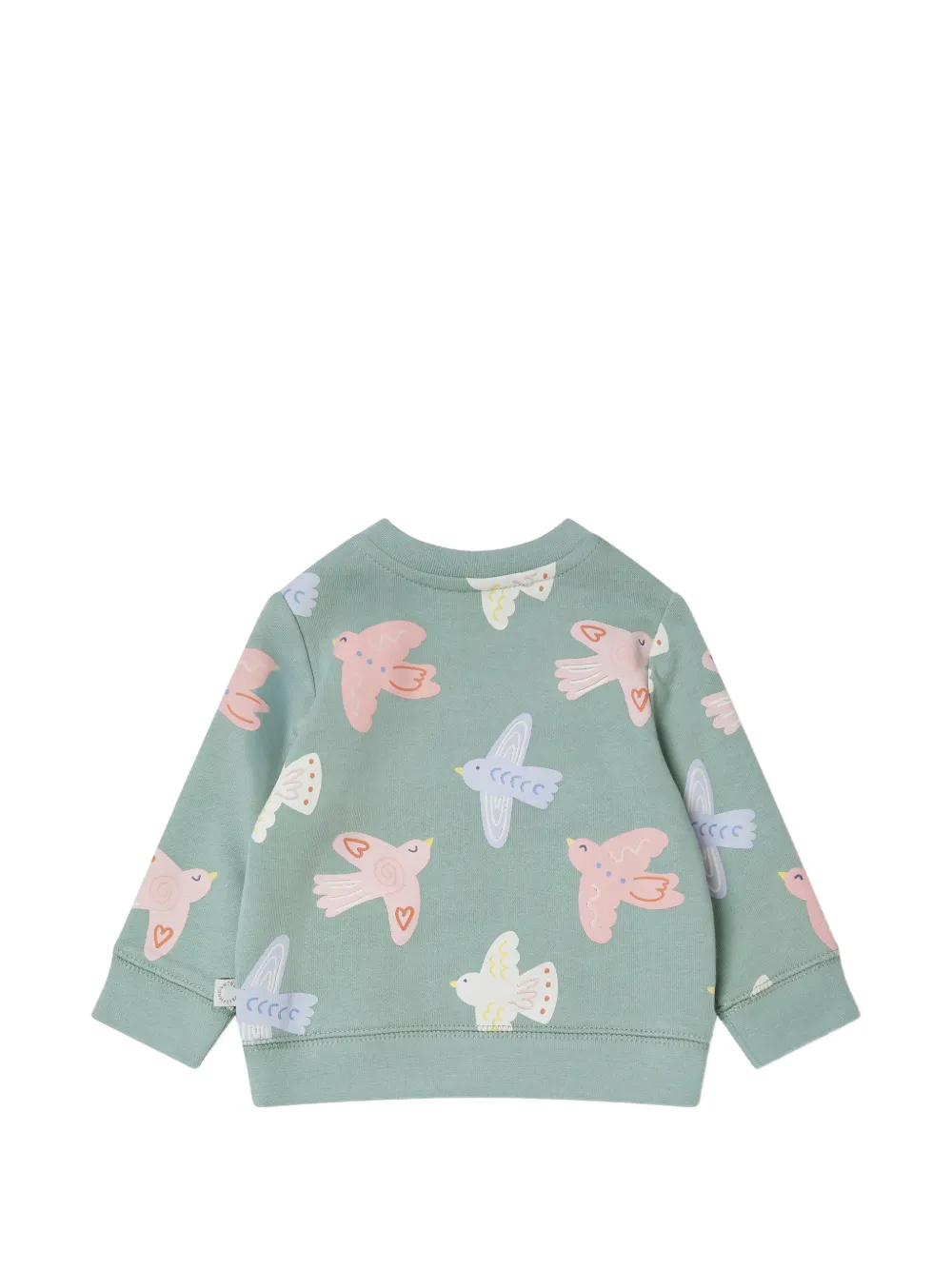 Stella McCartney Kids Sweater met Dove-print Groen