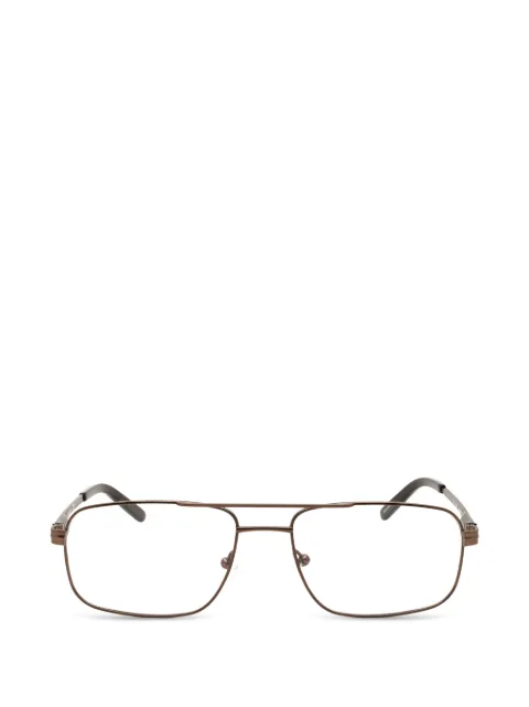 Chesterfield rectangle-frame glasses