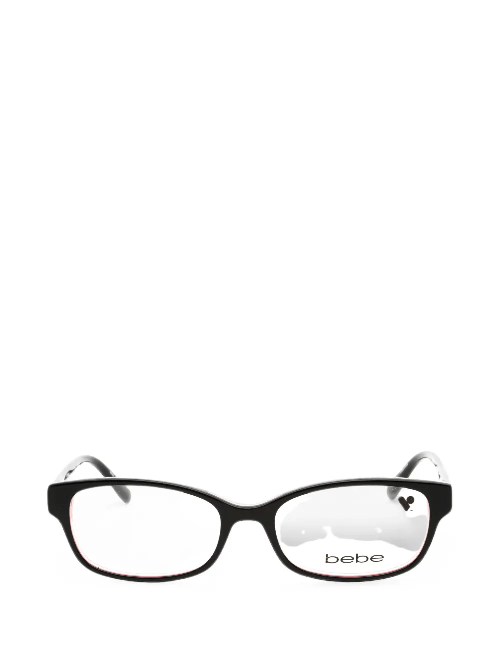 Bebe floral-print rectangle-frame glasses