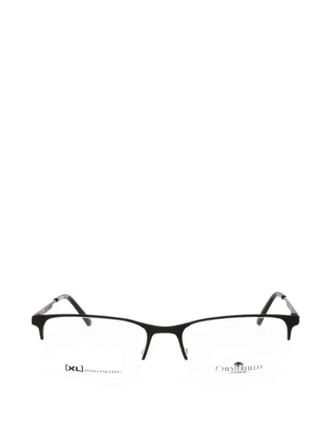 Chesterfield rectangle-frame glasses