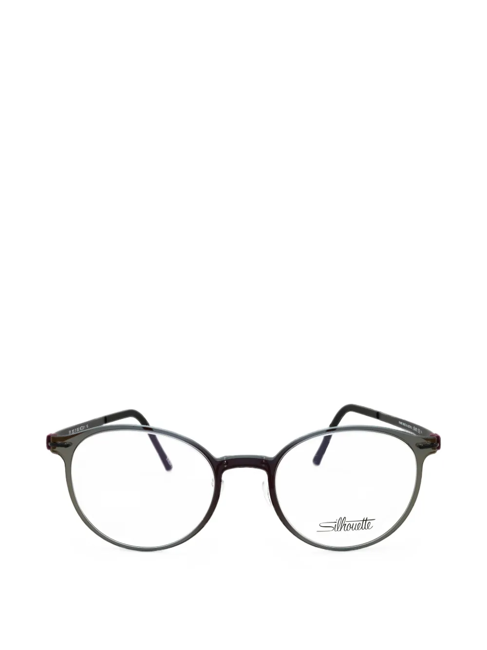 Silhouette round-frame glasses