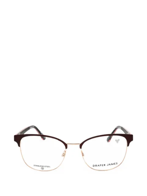 Draper James browline-frame glasses