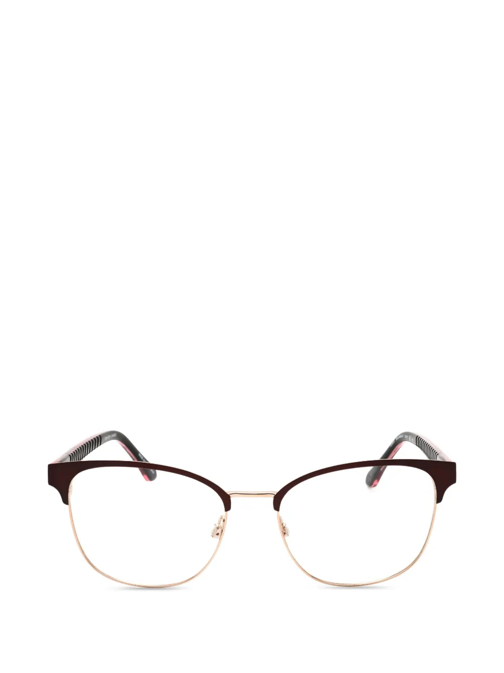 Draper James browline-frame glasses