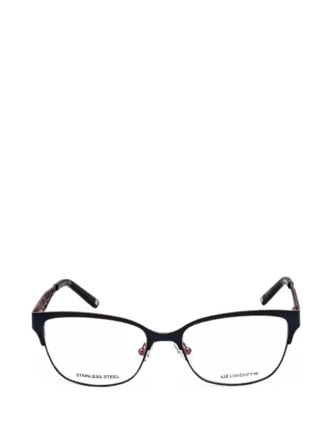 Liz Claiborne rectangle-frame glasses