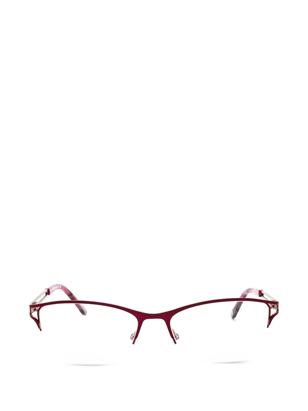 Liz Claiborne cat-eye half-rim glasses