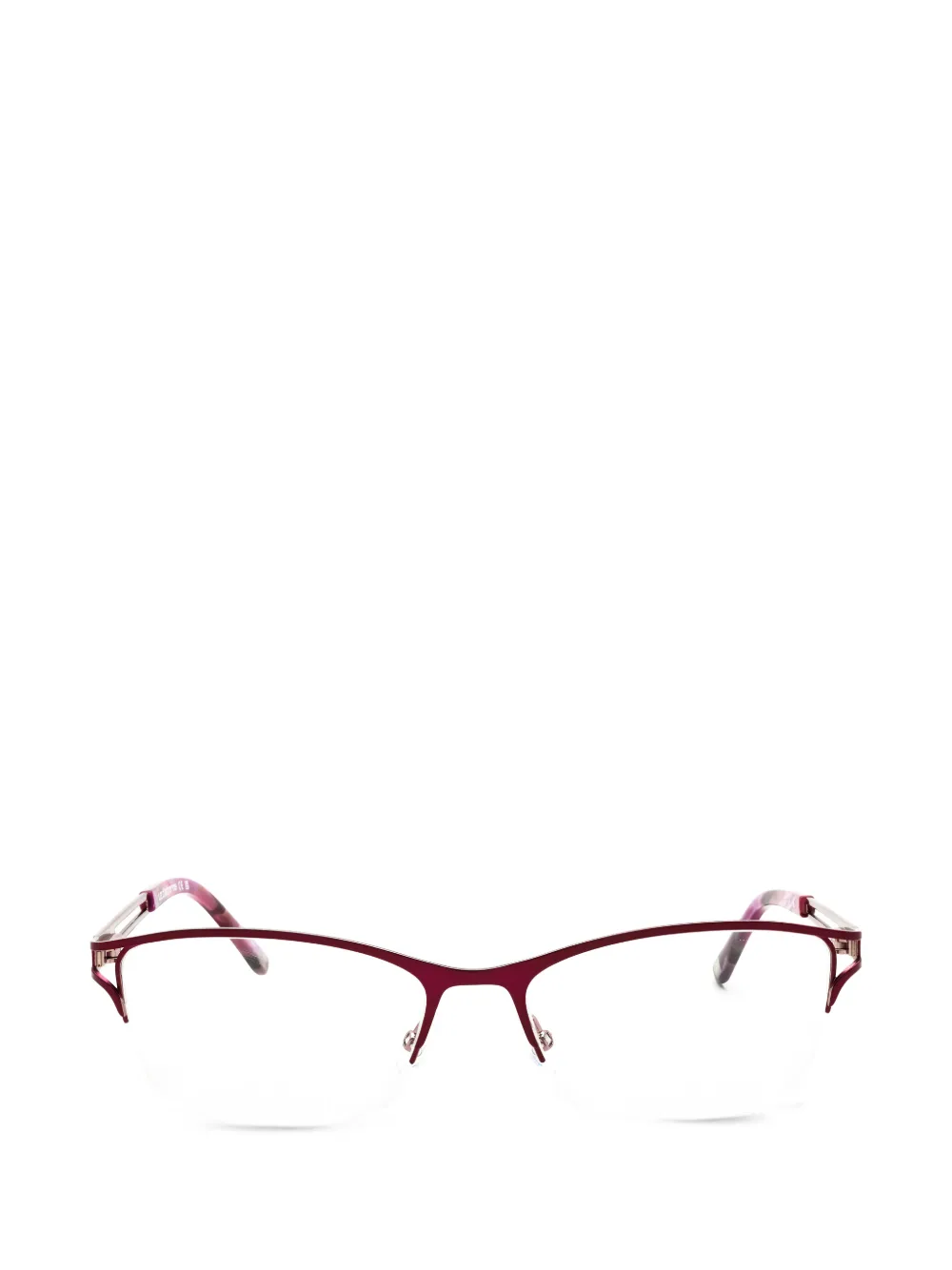 Liz Claiborne lunettes de vue à monture papillon sans cerclage - Violet Liz Claiborne lunettes de vue à monture papillon sans cerclage - Violet
