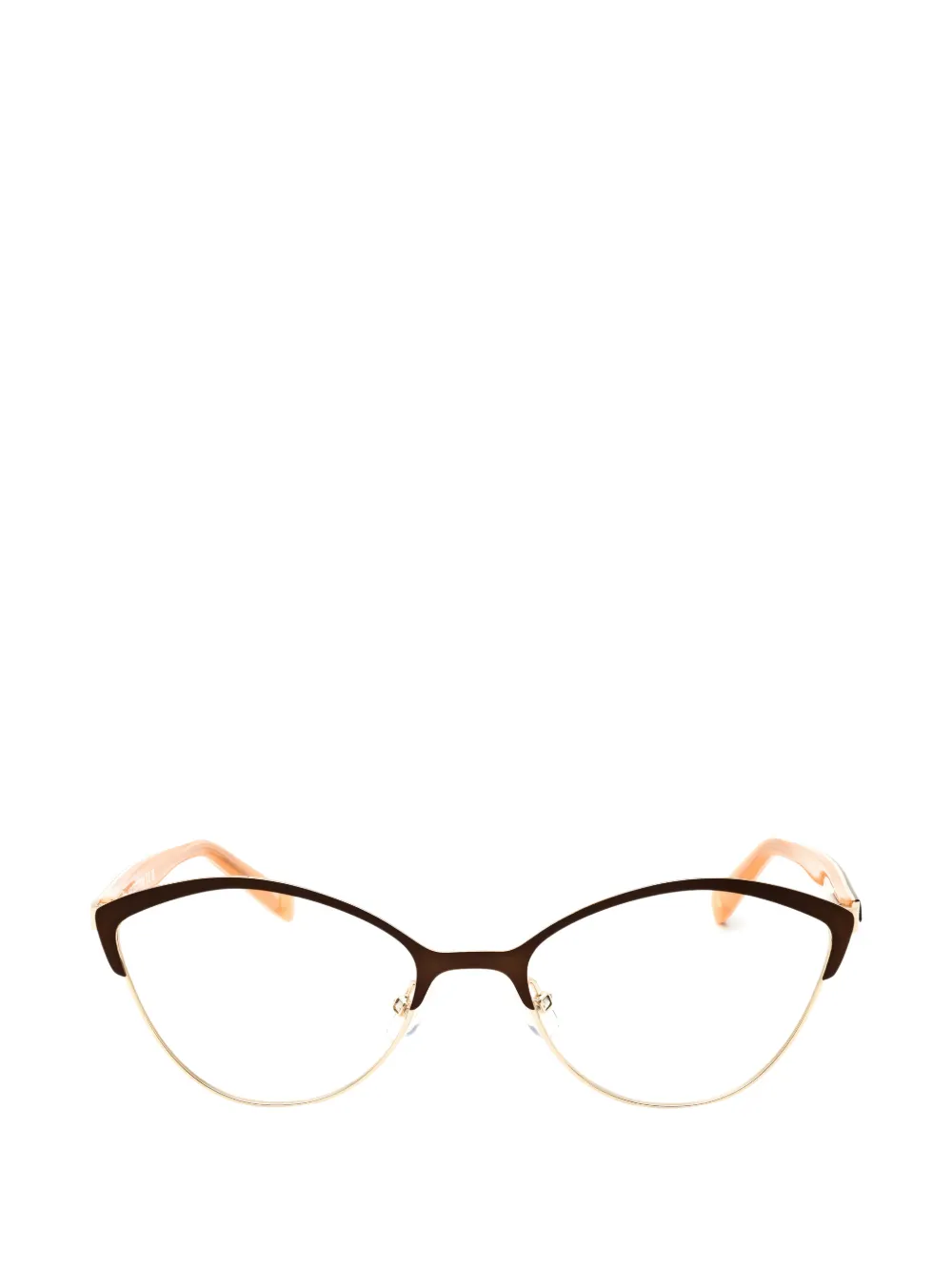 Liz Claiborne L469 cat-eye glasses - Marrone