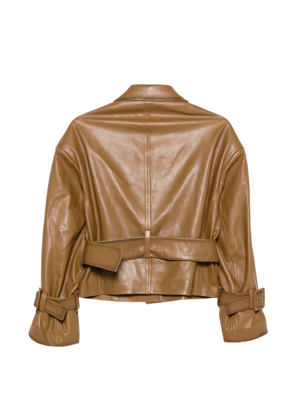 Dorothee Schumacher Jack met ceintuur en manchetten met gesp Bruin