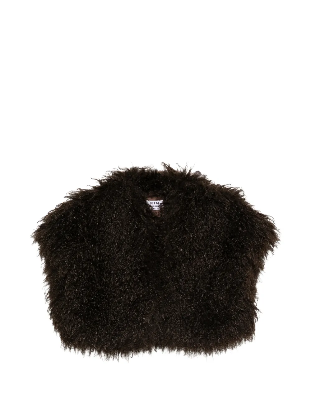 Betta Corradi cropped gilet