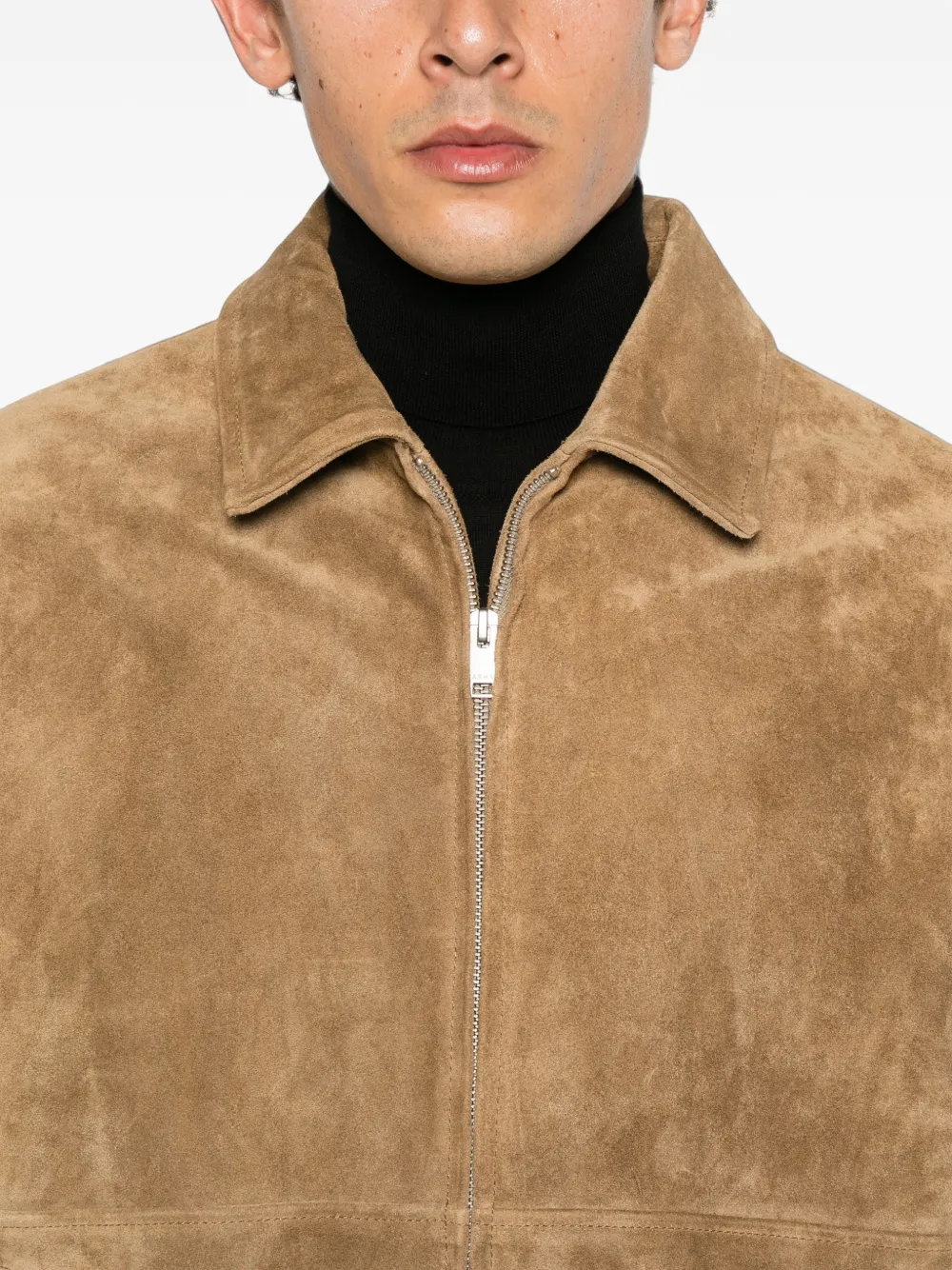 Arma Maddox suède jack met rits Beige