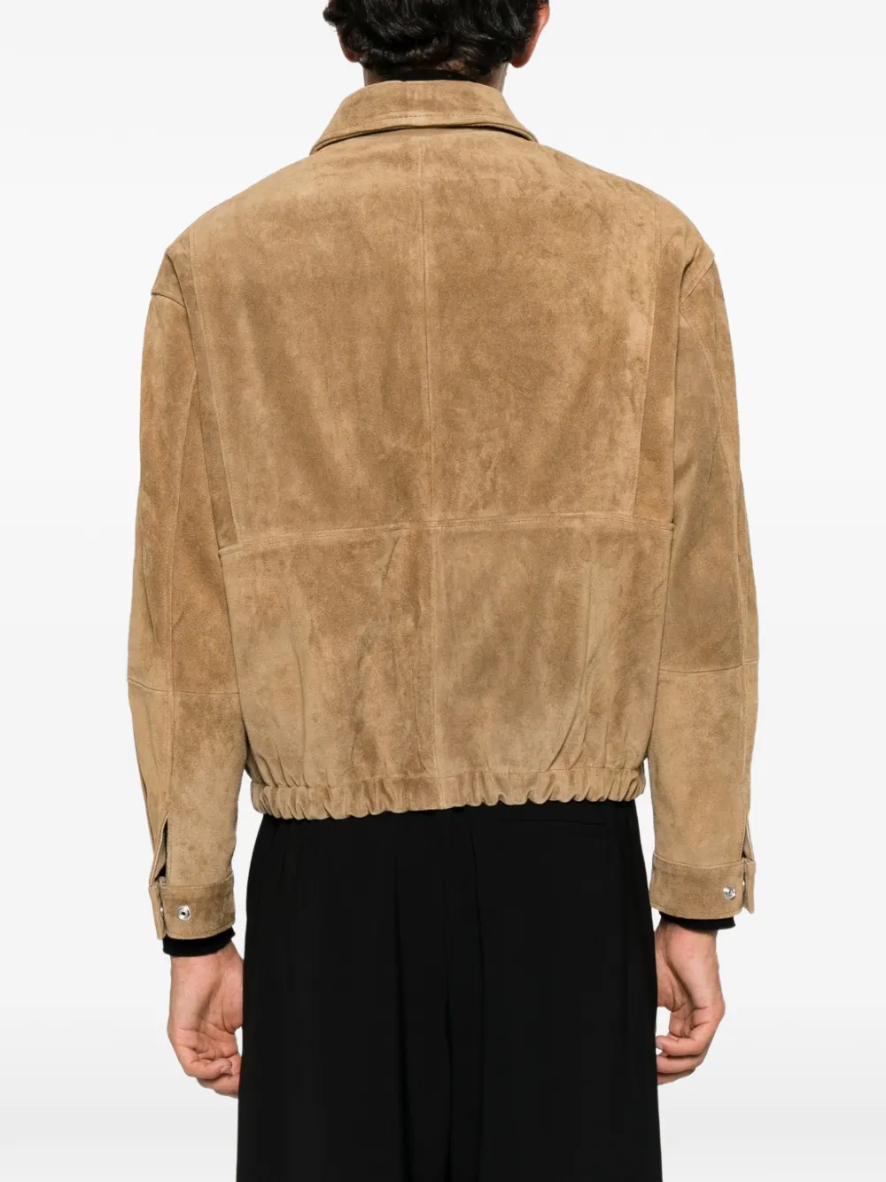 Arma Maddox suède jack met rits Beige