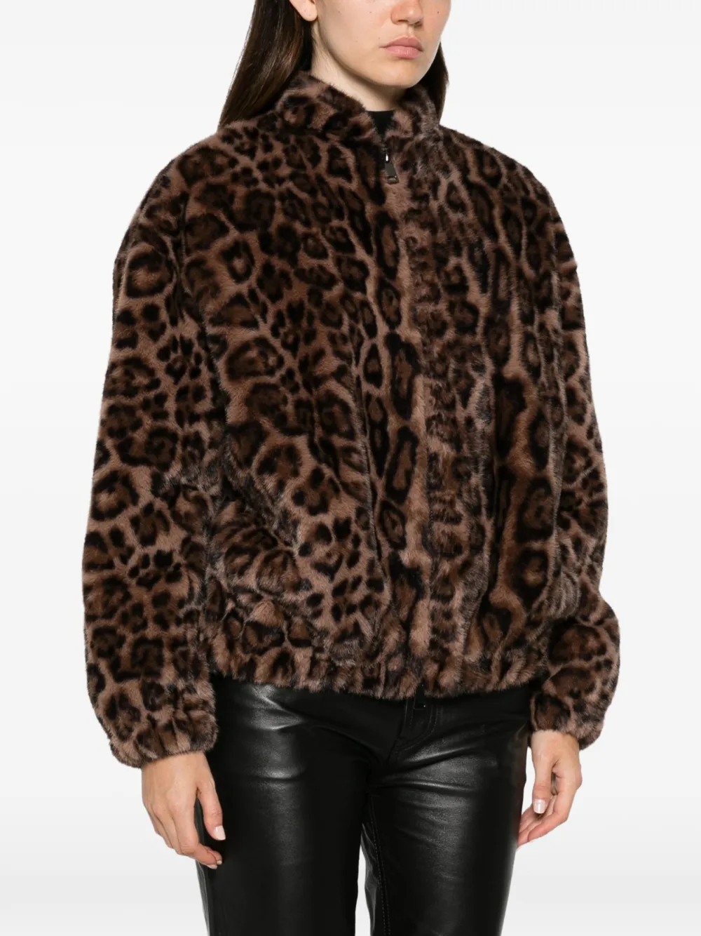 Betta Corradi Jack met luipaardprint Bruin