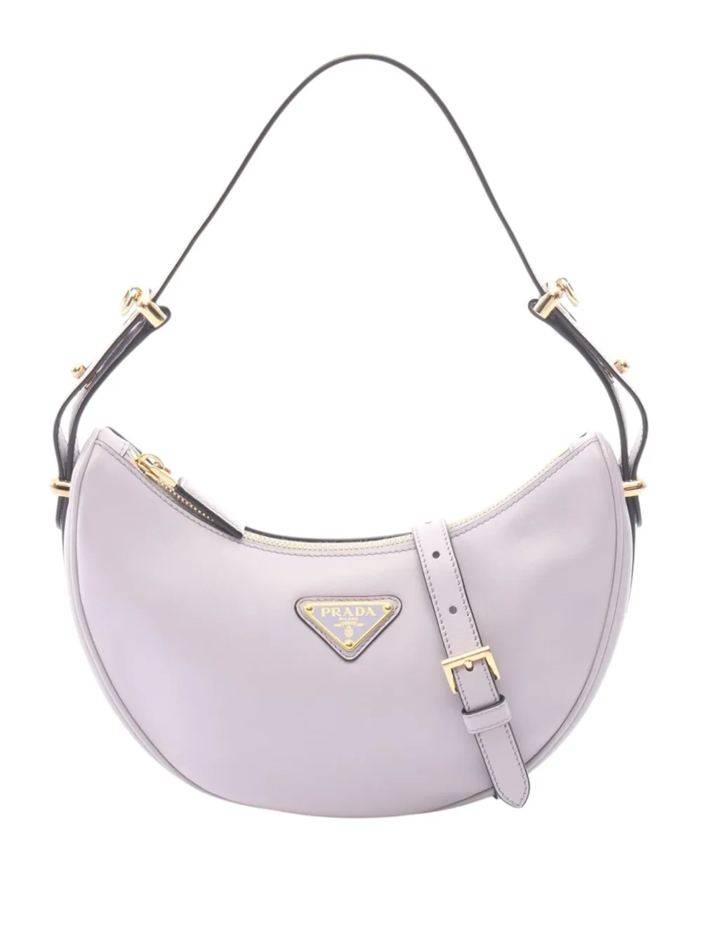 Prada Pre-Owned 2013-2026 Small Soft Calf Arque satchel - Viola