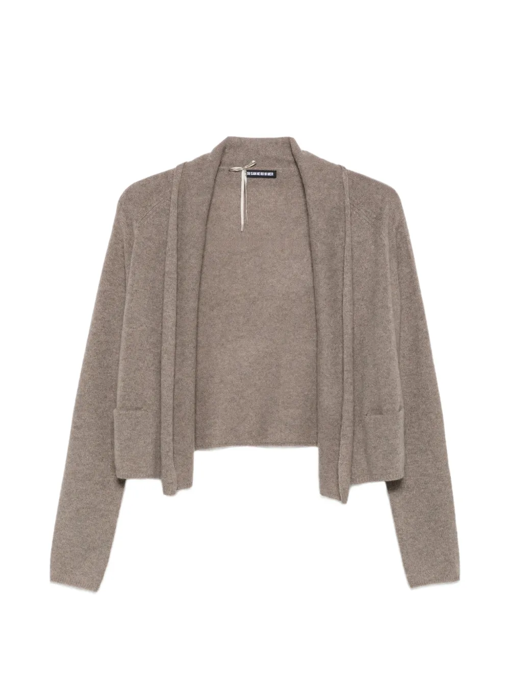 SUSANNE BOMMER shawl-collar cropped cardigan