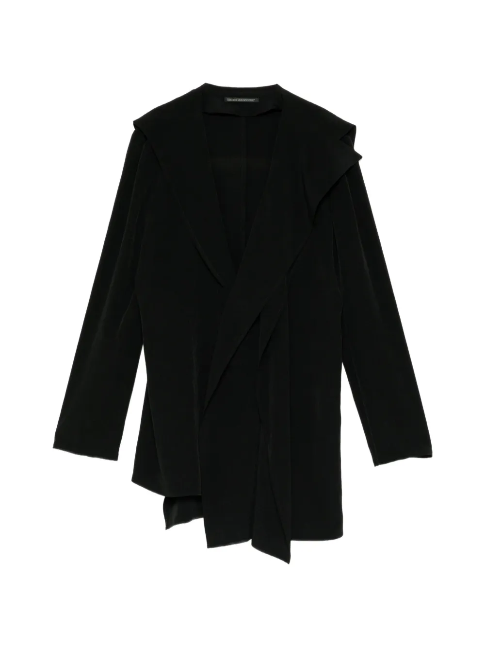 Yohji Yamamoto draped asymmetric jacket