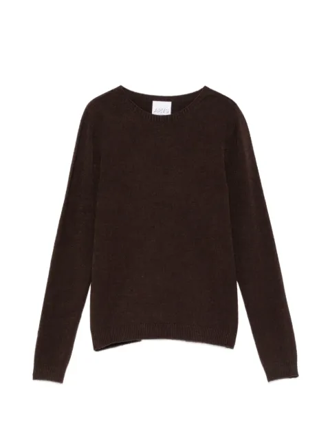 AROVESCIO fine-knit crew-neck sweater