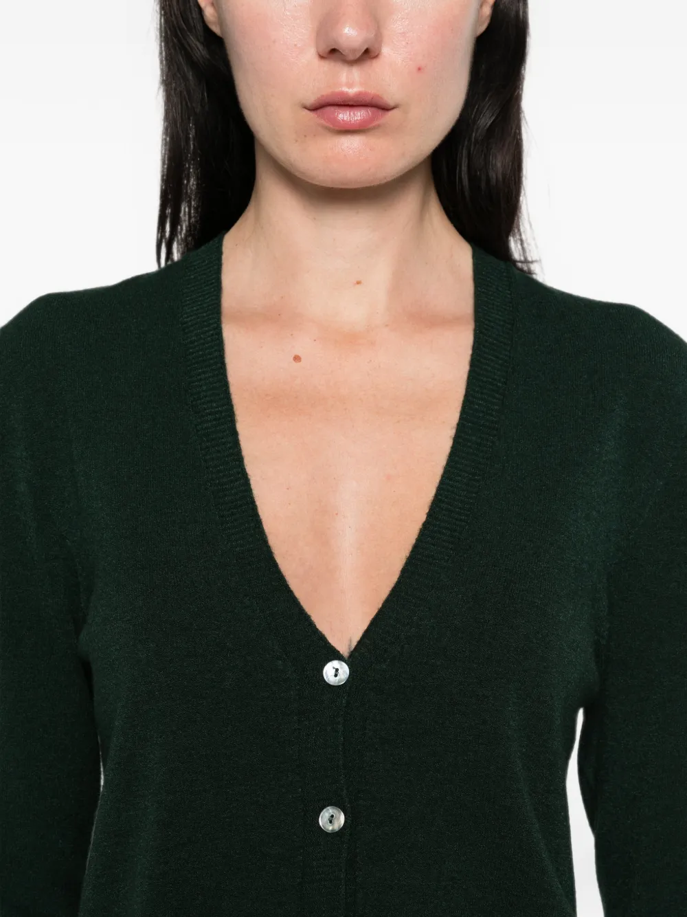 AROVESCIO Vest met V-hals Groen